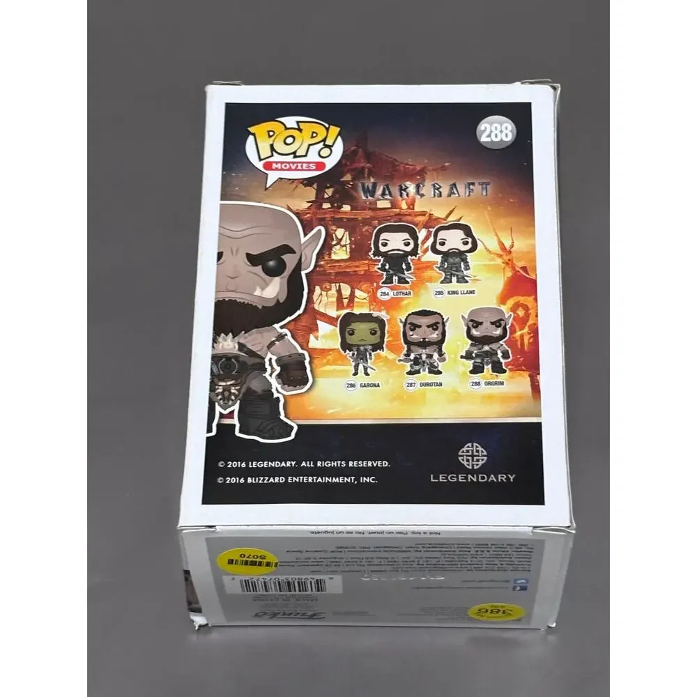 Funko Pop! Orgrim 288 Warcraft Classic Video Game Vinyl Figure Toy Merch WoW